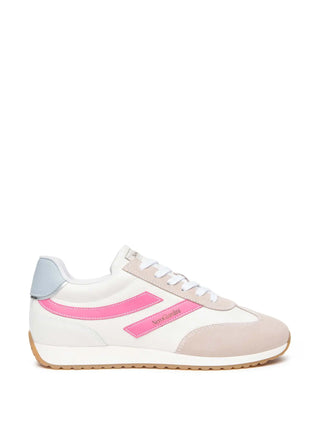 SNEAKERS DONNA - NERO GIARDINI BIANCO-ROSA - E615164D