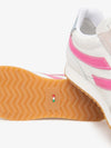 SNEAKERS DONNA - NERO GIARDINI BIANCO-ROSA - E615164D 4