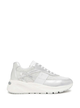 SNEAKERS DONNA - NERO GIARDINI ARGENTO - E615183D 1