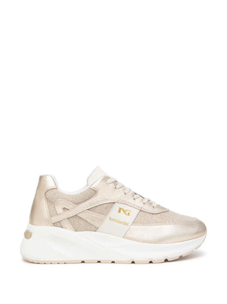 SNEAKERS DONNA - NERO GIARDINI BEIGE - E615183D 1