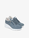 SNEAKERS DONNA - NERO GIARDINI BLU - E615220D 2