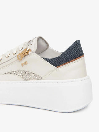 SNEAKERS DONNA - NERO GIARDINI AVORIO - E615290D 3