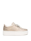 SNEAKERS DONNA - NERO GIARDINI ORO - E615312D 1