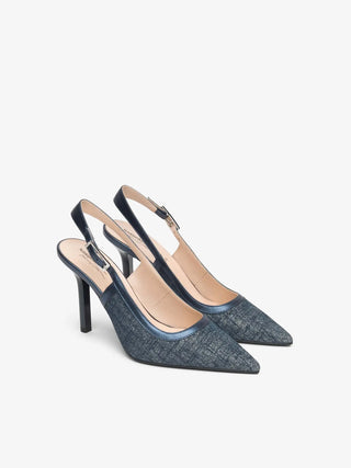 DECOLLETE DONNA - NERO GIARDINI BLU - E615430DE 2