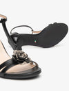 SANDALO DONNA - NERO GIARDINI NERO - E615642DE 4