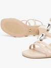 SANDALO DONNA - NERO GIARDINI BEIGE - E615710D 4
