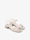 SANDALO DONNA - NERO GIARDINI ARGENTO - E615731D 2