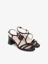 SANDALO DONNA - NERO GIARDINI NERO - E615740D 2