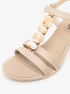 SANDALO DONNA - NERO GIARDINI BEIGE - E615860D 3