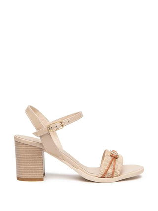 SANDALO DONNA - NERO GIARDINI BEIGE - E615881D