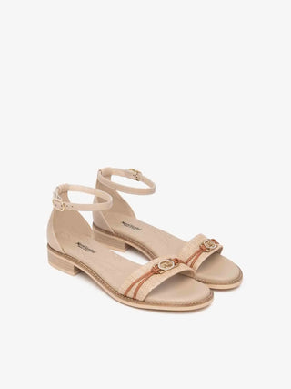 SANDALO DONNA - NERO GIARDINI BEIGE - E615897D 2