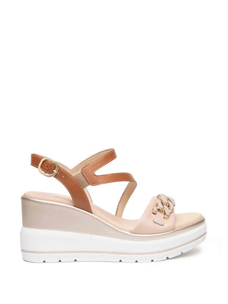 SANDALO DONNA - NERO GIARDINI ROSA - E615962D
