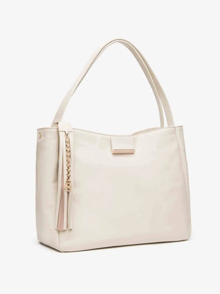 BORSA A SPALLA DONNA - NERO GIARDINI PANNA - E644151D 2