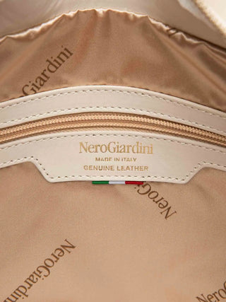 BORSA A SPALLA DONNA - NERO GIARDINI PANNA - E644151D 4