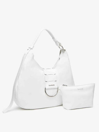 BORSA A SPALLA DONNA - NERO GIARDINI BIANCO - E644161D 2