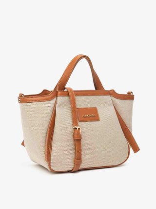 BORSA A MANO DONNA - NERO GIARDINI CUOIO - E644240D 2