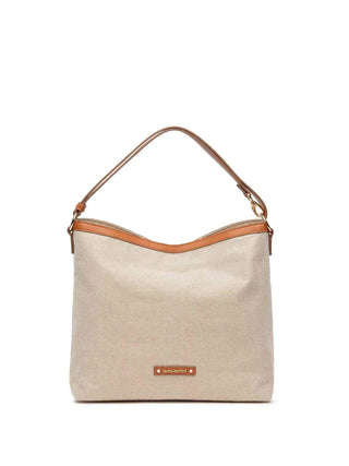 BORSA A SPALLA DONNA - NERO GIARDINI CUOIO - E644241D