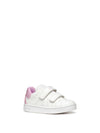Mädchen-Sneaker - GEOX Weiß-Rosa - B365MA 054BJ 2