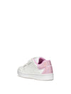 Mädchen-Sneaker - GEOX Weiß-Rosa - B365MA 054BJ 3