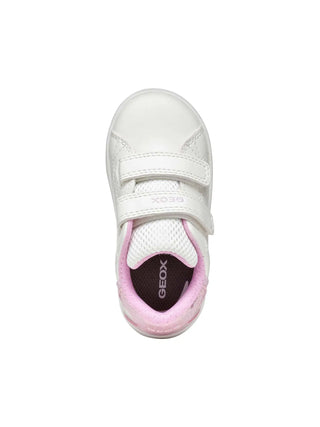 Mädchen-Sneaker - GEOX Weiß-Rosa - B365MA 054BJ 5