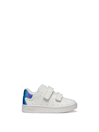 SNEAKERS BAMBINA - GEOX BIANCO-BLU - B365MA 054PV