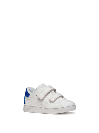 SNEAKERS BAMBINA - GEOX BIANCO-BLU - B365MA 054PV 2