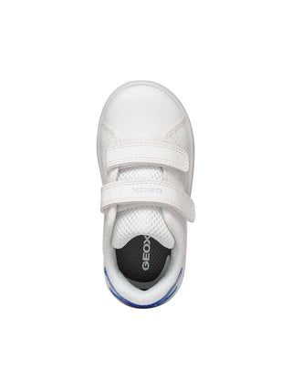 SNEAKERS BAMBINA - GEOX BIANCO-BLU - B365MA 054PV 5