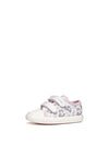 SNEAKERS BAMBINA - GEOX BIANCO-ROSA - B451MB 000AN 2