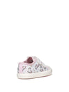 SNEAKERS BAMBINA - GEOX BIANCO-ROSA - B451MB 000AN 6