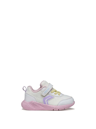 SNEAKERS BAMBINA - GEOX BIANCO-ROSA - B454TD 01454 1