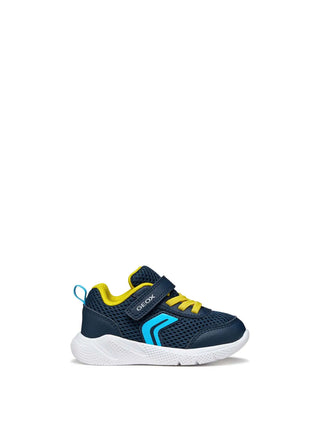 SNEAKERS BAMBINO - GEOX NAVY-GIALLO - B454UC 01454