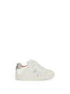 SNEAKERS BAMBINA - GEOX BIANCO-ARGENTO - B455MA 0BCKC 1