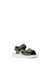 SANDALO BAMBINO - GEOX NAVY-VERDE - B455SC 000CE 2
