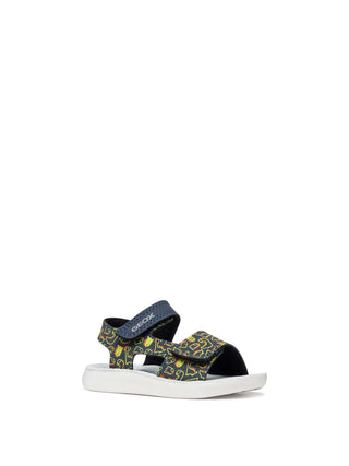 SANDALO BAMBINO - GEOX NAVY-VERDE - B455SC 000CE 2