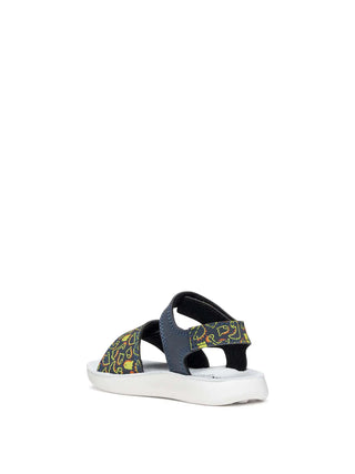 SANDALO BAMBINO - GEOX NAVY-VERDE - B455SC 000CE 3