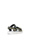 SANDALO BAMBINO - GEOX NAVY-VERDE - B455SC 000CE 4