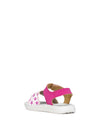SANDALO BAMBINA - GEOX FUXIA-BIANCO - B455TB 05404 3