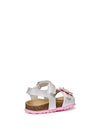 SANDALO BAMBINA - GEOX BIANCO - B552RD 000NF 5