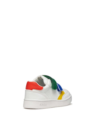 Kinder-Sneaker - GEOX Weiß-Grün - B555LA 000BC 4