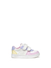 SNEAKERS BAMBINA - GEOX BIANCO-GIALLO - B555MA 000BC 1