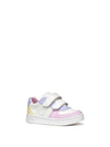 SNEAKERS BAMBINA - GEOX BIANCO-GIALLO - B555MA 000BC 3
