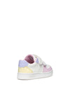 SNEAKERS BAMBINA - GEOX BIANCO-GIALLO - B555MA 000BC 5