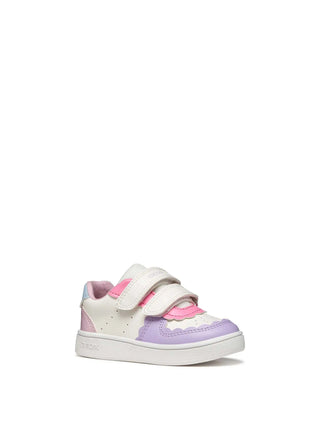 Mädchen-Sneaker - GEOX Weiß-Lila - B555MA 000BC 2