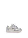 Mädchen-Sneaker - Geox Weiß-Silber - B555MA 054AJ 1