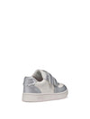 Mädchen-Sneaker - Geox Weiß-Silber - B555MA 054AJ 4