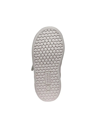 Mädchen-Sneaker - Geox Weiß-Silber - B555MA 054AJ 6