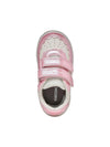Mädchen-Sneaker - Geox Weiß-Pink - B555MA 054AJ 5