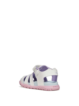 RAGNETTO BAMBINA - GEOX BIANCO-ROSA - B556BA 000BC 3