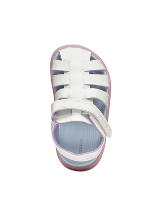 RAGNETTO BAMBINA - GEOX BIANCO-ROSA - B556BA 000BC 5