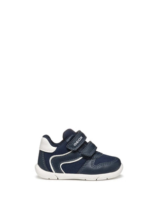 SNEAKERS BAMBINO - GEOX NAVY-BIANCO - B556CA 05410